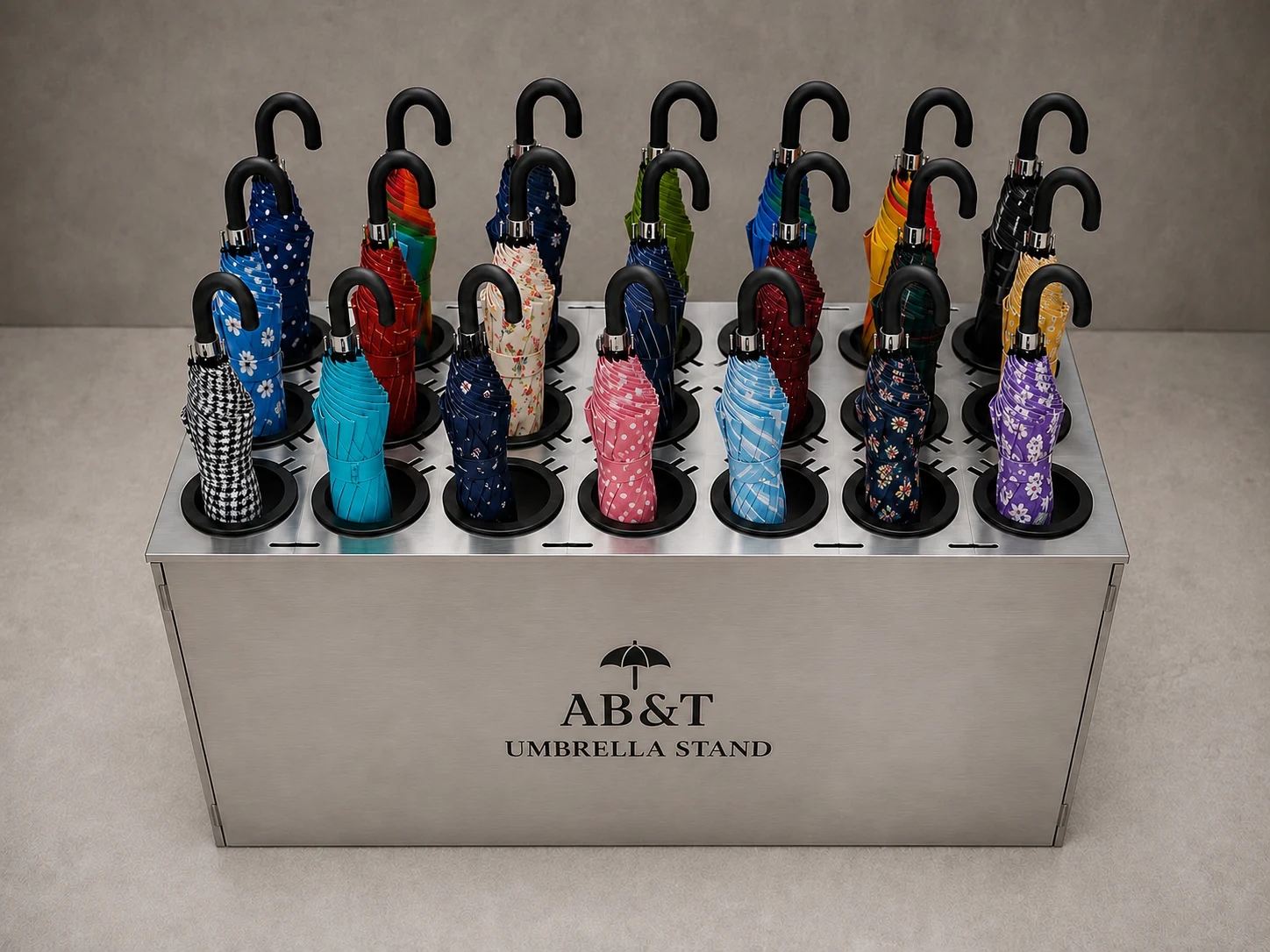 umbrella stand stainless steel